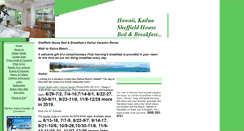 Desktop Screenshot of hawaiisheffieldhouse.com